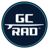 GC RAD logo with blue background